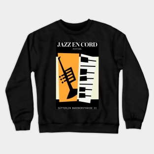 Jazz | Bauhaus Poster II Crewneck Sweatshirt